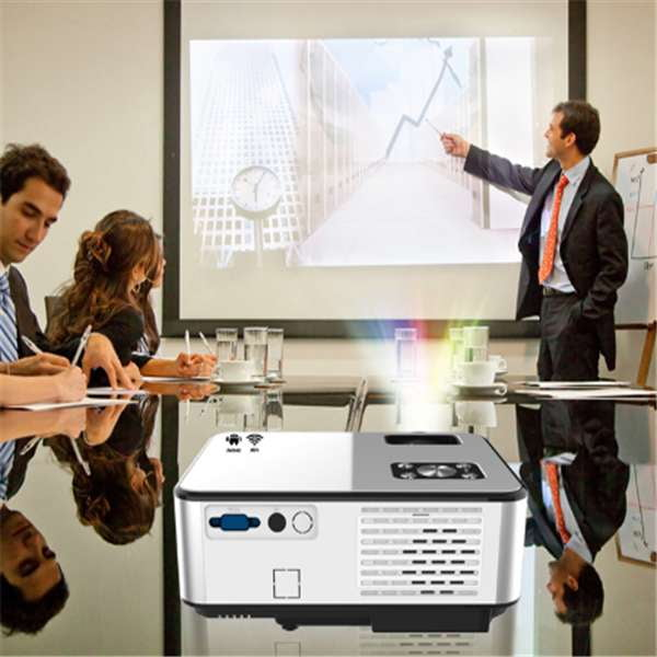 4K Video Projector, Android Smart Projector, Home Cinema Projector - available at Sparq Mart