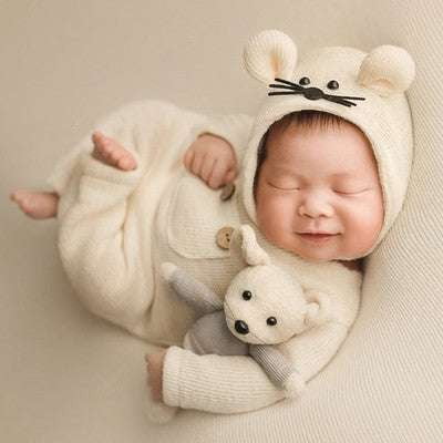 baby outfit set, infant hat clothes, newborn gift bundle - available at Sparq Mart