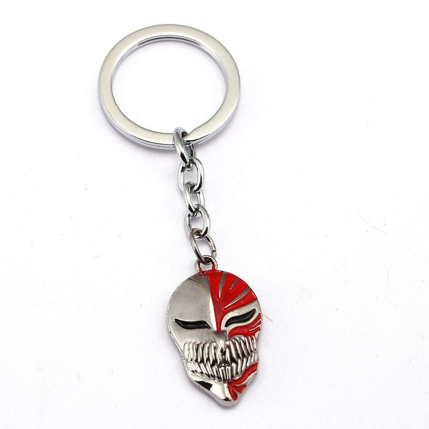 Anime Mask Pendant, Flame Skull Jewelry, Semi-virtual Accessories - available at Sparq Mart