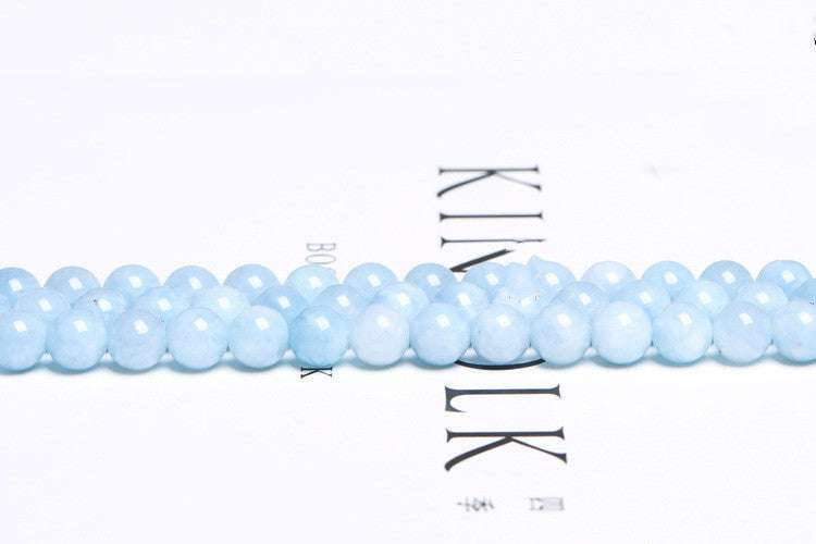 Aquamarine Beads Jewelry, Natural Aquamarine DIY, Polished Gemstone Accessories - available at Sparq Mart