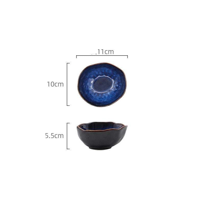 Artisan Serving Bowl, Ceramic Deep Bowl, Irregular Ceramic Dish - available at Sparq Mart