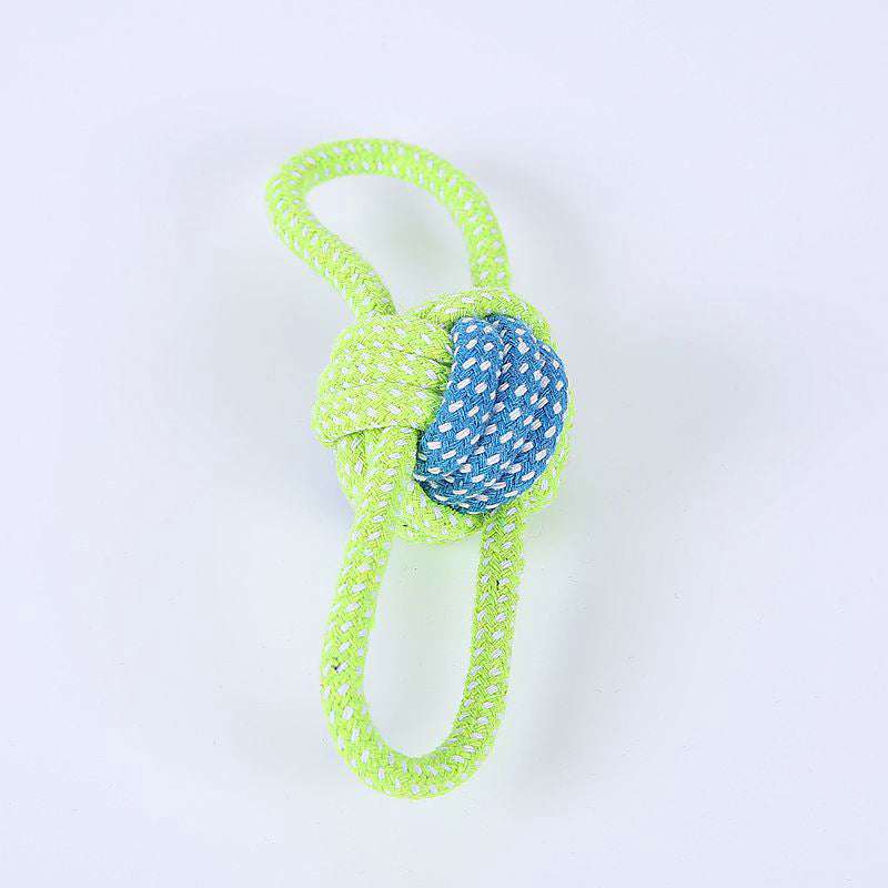 Bite-resistant Toy Set, Molar Rope Toy, Teeth Cleaning Rope - available at Sparq Mart