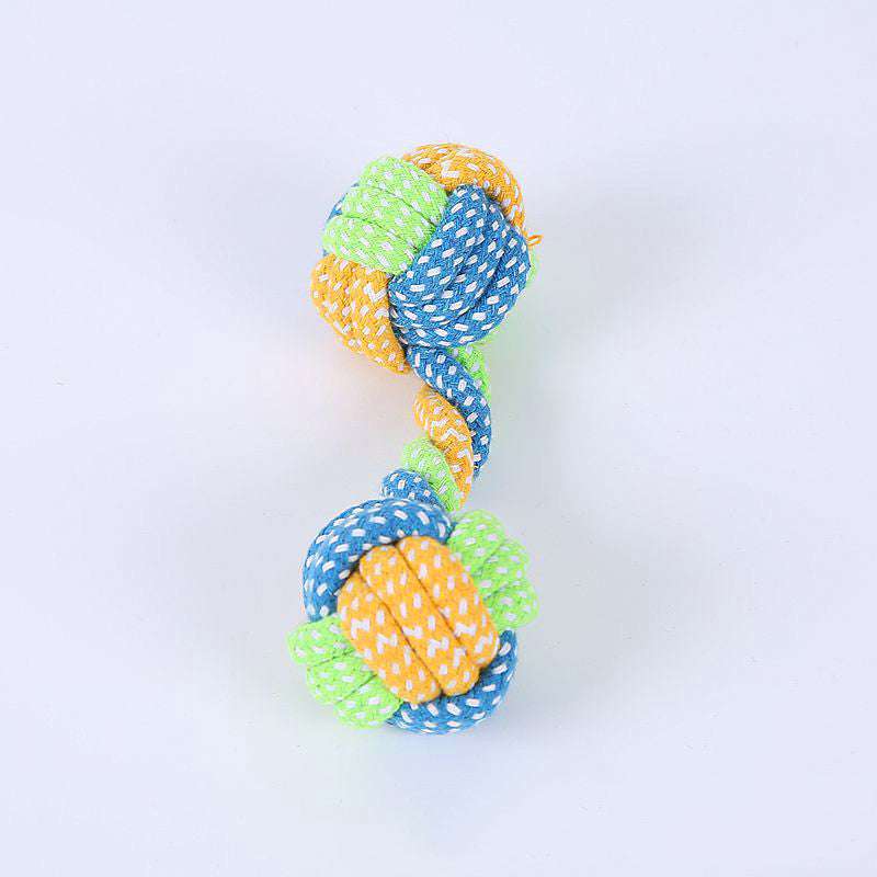 Bite-resistant Toy Set, Molar Rope Toy, Teeth Cleaning Rope - available at Sparq Mart