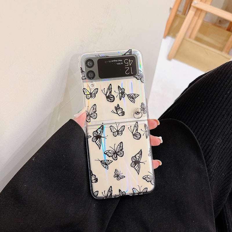 butterfly phone case, protective flip3 cover, z flip3 accessory - available at Sparq Mart