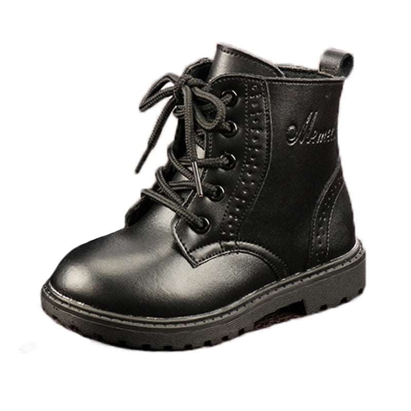 Autumn Boys Booties, Kids Leather Boots, Toddler Performance Footwear - available at Sparq Mart