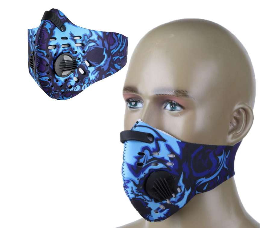 Carbon Filter Riding Mask, Outdoor Anti-Fog Mask, Windproof Dustproof Mask - available at Sparq Mart