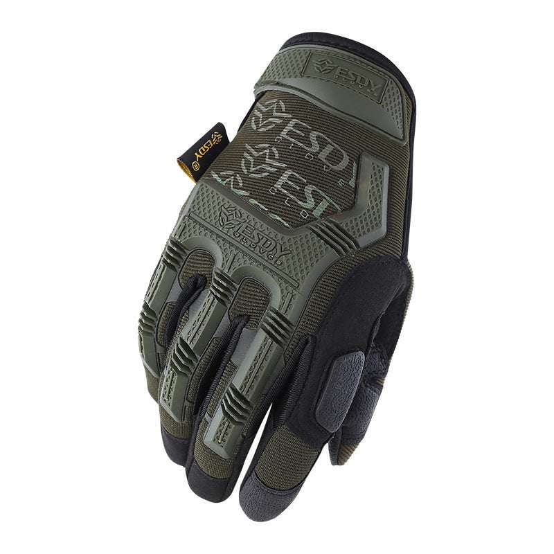 Breathable Riding Gloves, Full Finger Tactical Gloves, Outdoor Gloves Comfort Fit - available at Sparq Mart