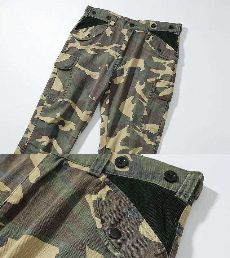 Camouflage Overalls Men, Durable Work Overalls, Functional Outdoor Overalls - available at Sparq Mart