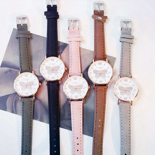 Fashion Quartz Wristwatch, Ladies Designer Timepiece, Women's Butterfly Watch - available at Sparq Mart