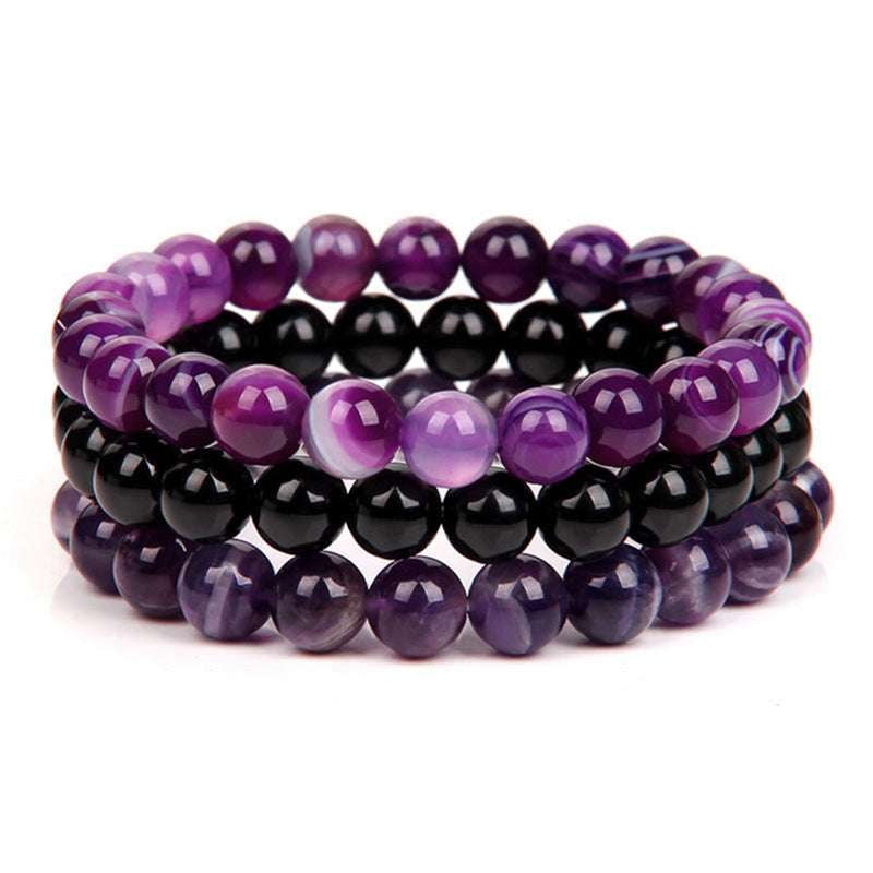 bohemian bracelet set, stylish beaded bracelet, yoga accessory trends - available at Sparq Mart