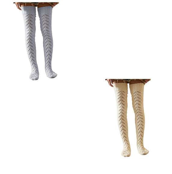 Chic Knit Footwear, Designer Knit Socks, Trendy Knitted Socks - available at Sparq Mart