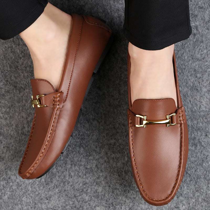 fashionable, genuine leather, Italian men's loafers - available at Sparq Mart