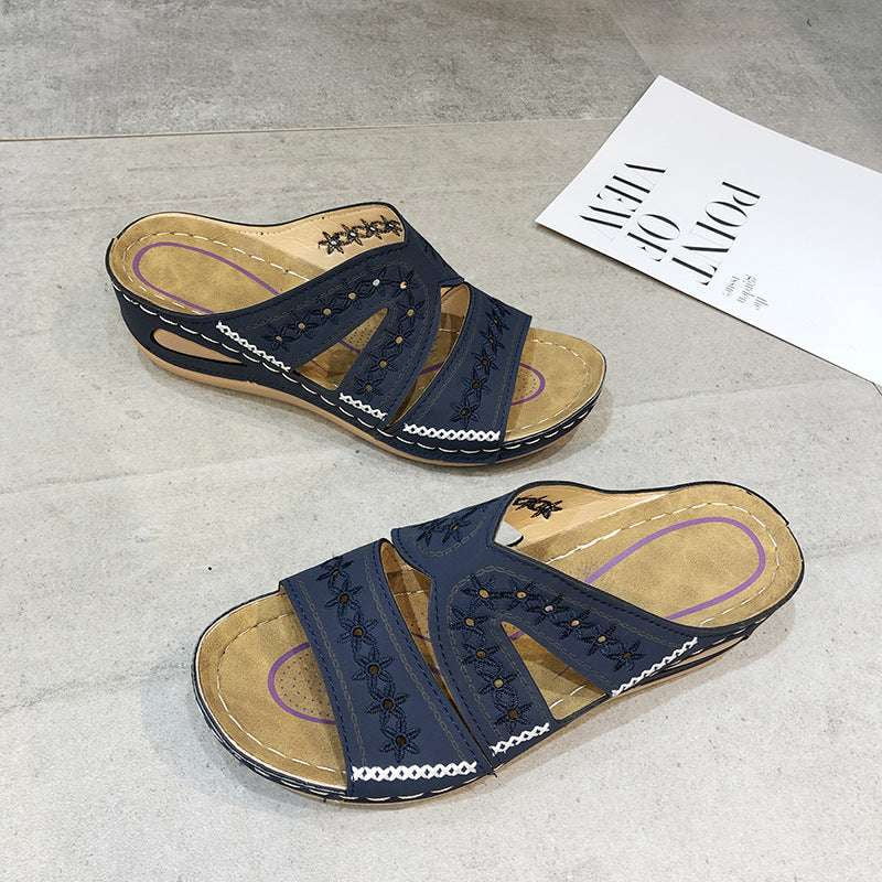 Comfortable Lightweight Sandals, Fashionable Daily Footwear, Non-Slip Summer Sandals - available at Sparq Mart