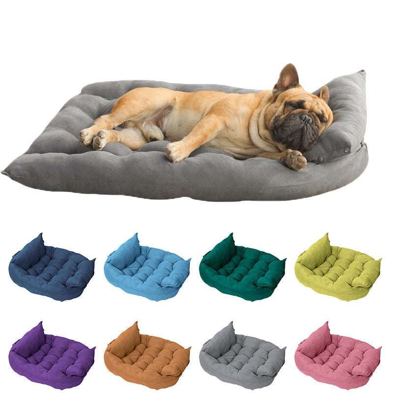 Comfortable Dog Sofa, Medium-Sized Dog Kennel, Summer Pet Mat - available at Sparq Mart