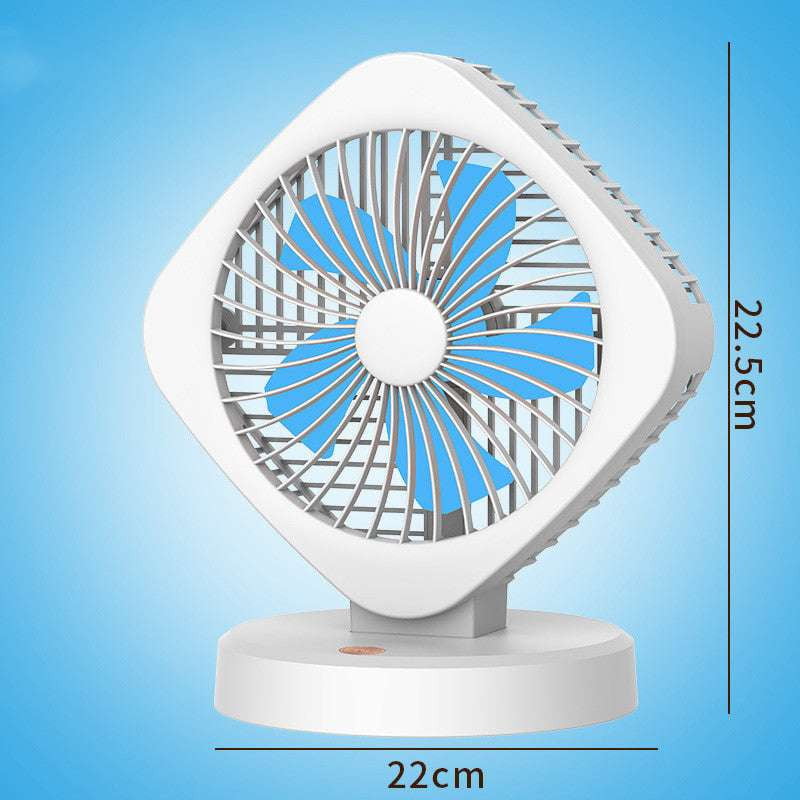 Portable Desktop Fan, Quiet Office Cooler, USB Charging Fan - available at Sparq Mart