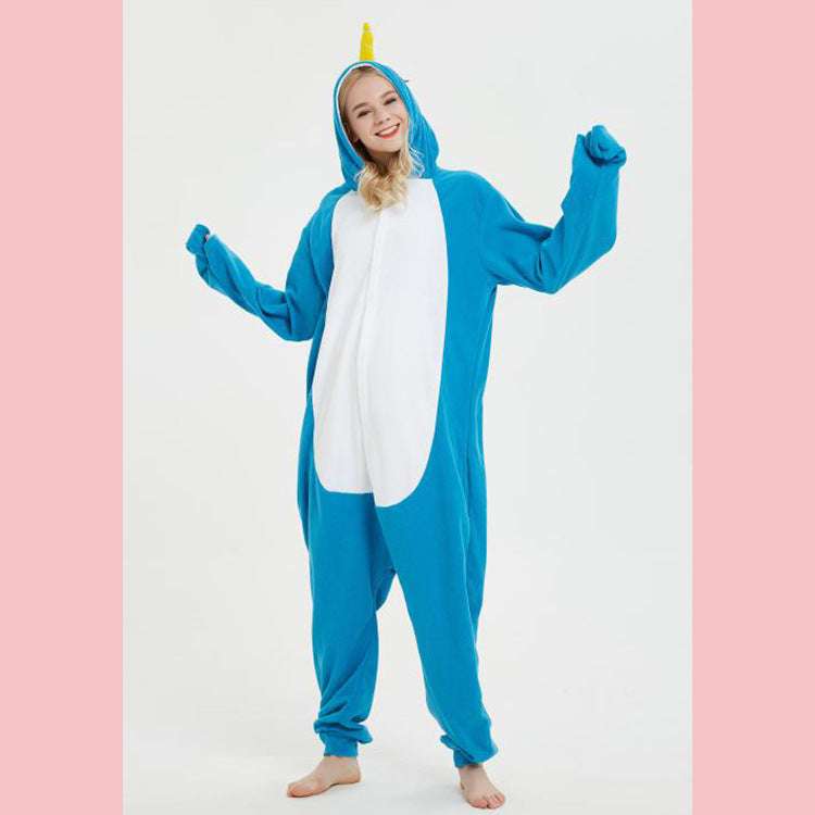 Cozy, Narwhal Animal, Pajamas - available at Sparq Mart