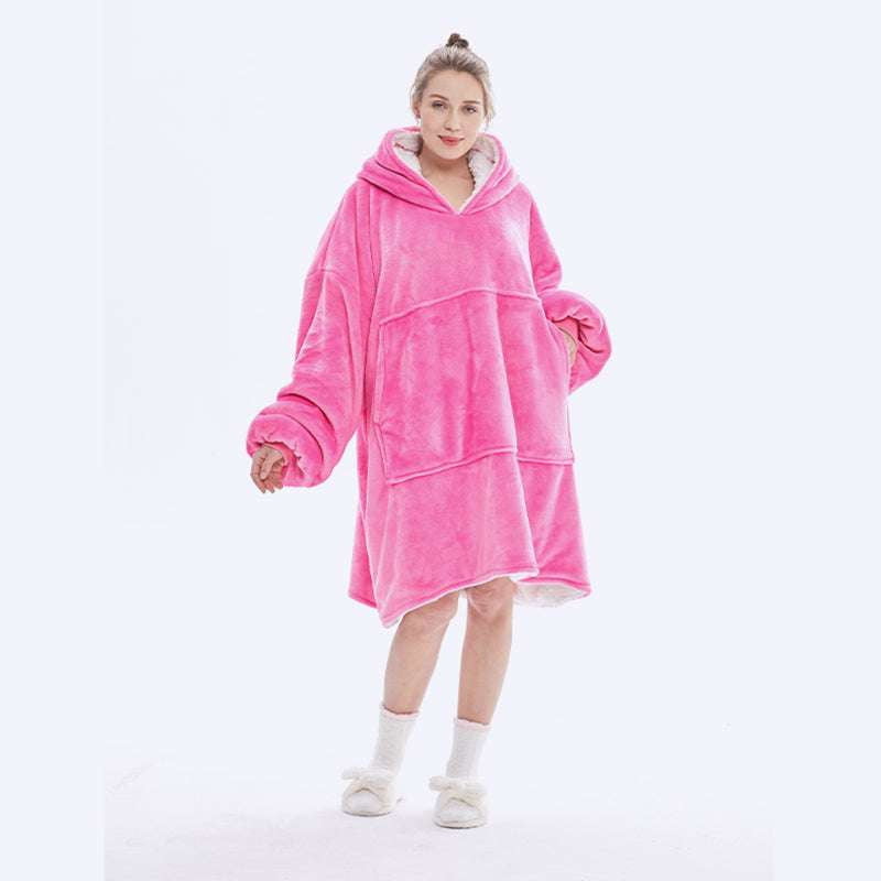 Floral Fleece Pajamas, Thick Velvet Sleepwear, Warm Printed Nightwear - available at Sparq Mart