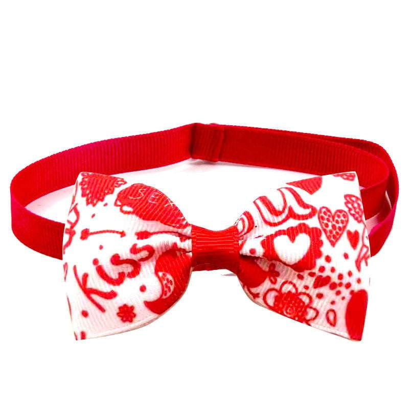 Cat Bow Tie, Cupid Cat Bowtie, Festive Feline Accessory - available at Sparq Mart