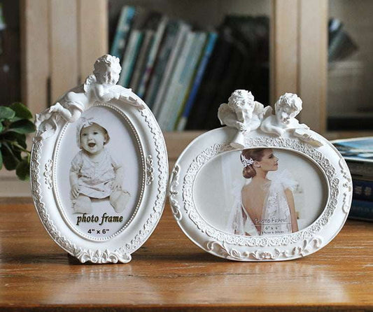 Angelic Picture Holder, Cupid Decor Gift, Cute Cupid Frame - available at Sparq Mart