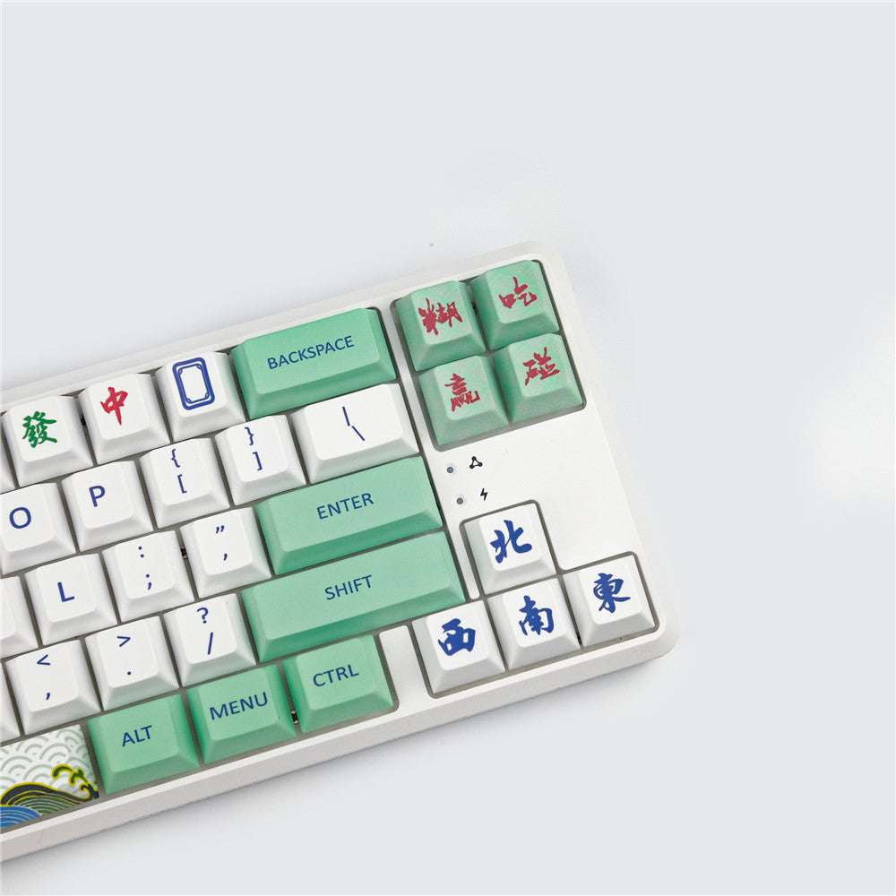 Cherry Profile Keycaps, Mahjong Keycap Set, Unique Keyboard Keycaps - available at Sparq Mart