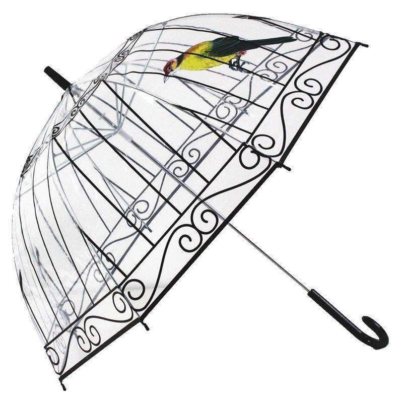 Custom Transparent Umbrella, Durable Handle Umbrella, Thick Poe Umbrella - available at Sparq Mart