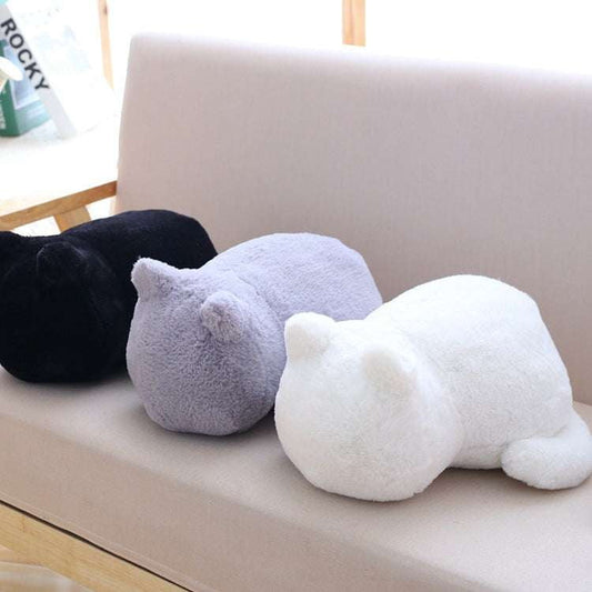 Cat Plush Gift, Plush Cat Decor, Soft Cat Plushie - available at Sparq Mart