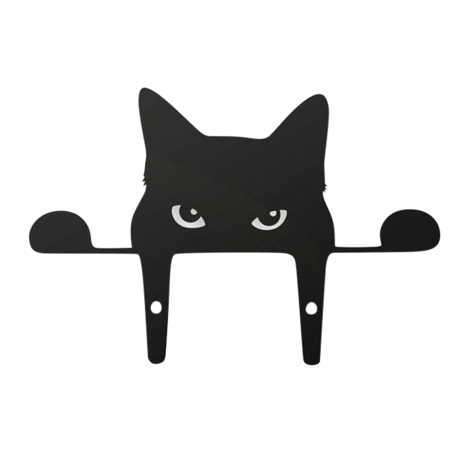 Cat Fence Decor, Garden Cat Ornaments, Outdoor Decor Plugin - available at Sparq Mart