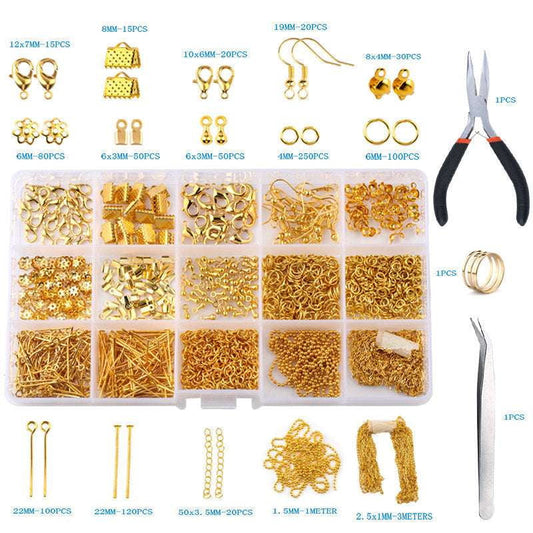 Artisan Necklace Assembler, Custom Bead Creations Kit, Jewelry Craft Starter Pack - available at Sparq Mart