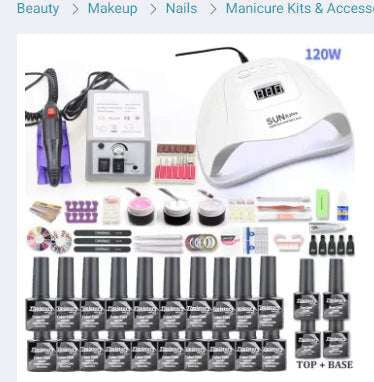 DIY Nail Sets, Dropship Nail Essentials, Nail Art Kits - available at Sparq Mart