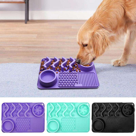 basin mat pet, durable dinner pad, slow feeder bowl - available at Sparq Mart