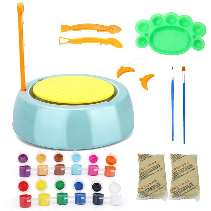 Creative Clay Kit, Electric Pottery Wheel, Kids Craft Set - available at Sparq Mart