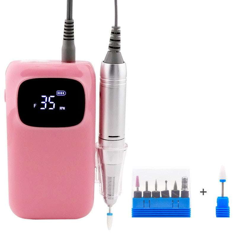 DIY Manicure Tool, Electric Nail Polisher, Gentle Nail Remover - available at Sparq Mart