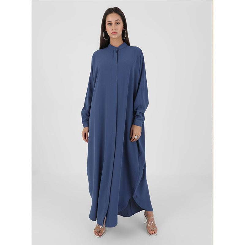 batwing sleeve dress, church service attire, elegant worship dress - available at Sparq Mart