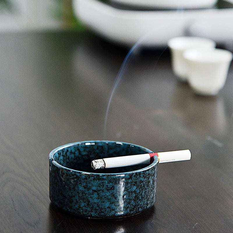 European Style Ashtray, Office Smoking Accessories, Smokeless Ashtray Ceramic - available at Sparq Mart