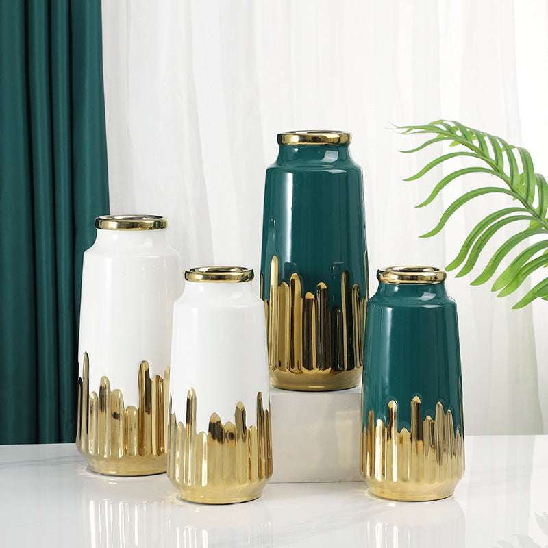 Ceramic Vase Decor, Living Room Vases, Stylish Home Accents - available at Sparq Mart