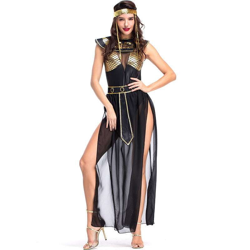 Cleopatra Costume Adult, Greek Goddess Outfit, Queen Court Dress - available at Sparq Mart