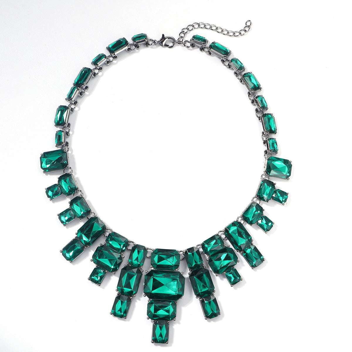 Crystal Statement Necklace, Elegant Crystal Jewelry, High-end Necklace Jewelry - available at Sparq Mart