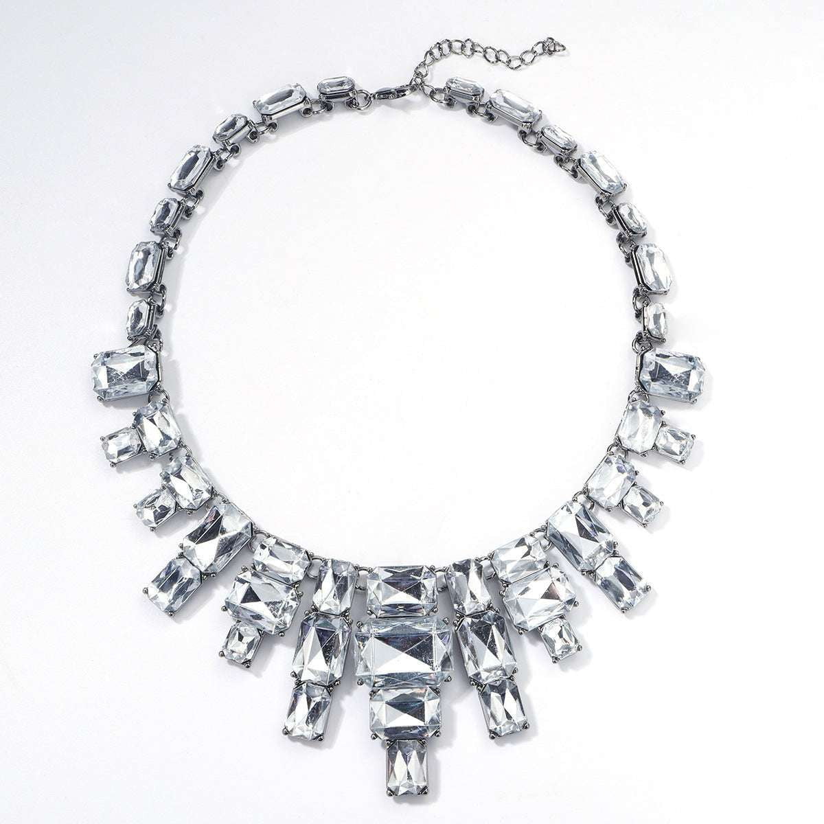 Crystal Statement Necklace, Elegant Crystal Jewelry, High-end Necklace Jewelry - available at Sparq Mart