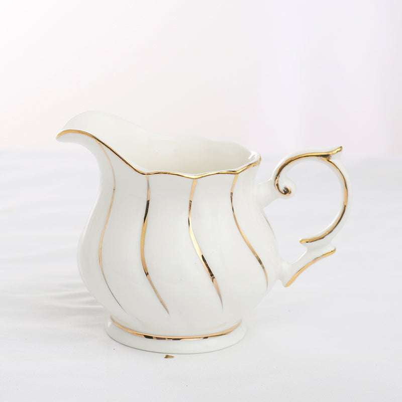 Ceramic Pot Collection, Elegant Tea Set, Gold Coffee Set - available at Sparq Mart