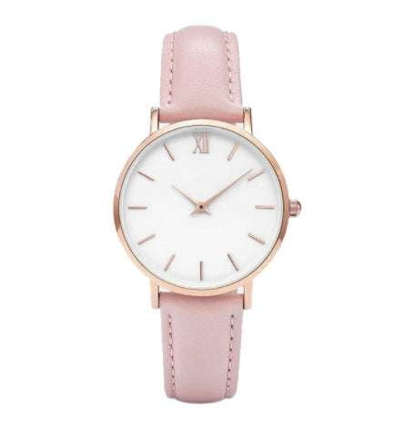 Fashionable Quartz Timepiece, Leather Strap Watch, Quartz Dress Watch - available at Sparq Mart