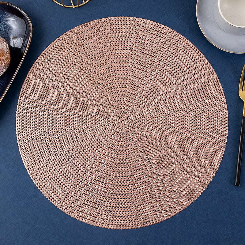 Decorative table mats, Insulated coaster set, Nordic PVC placemat - available at Sparq Mart