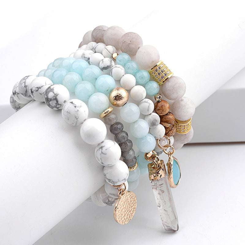 Elegant Bracelet Gift, Healing Stone Bracelet, Natural Stone Jewelry - available at Sparq Mart