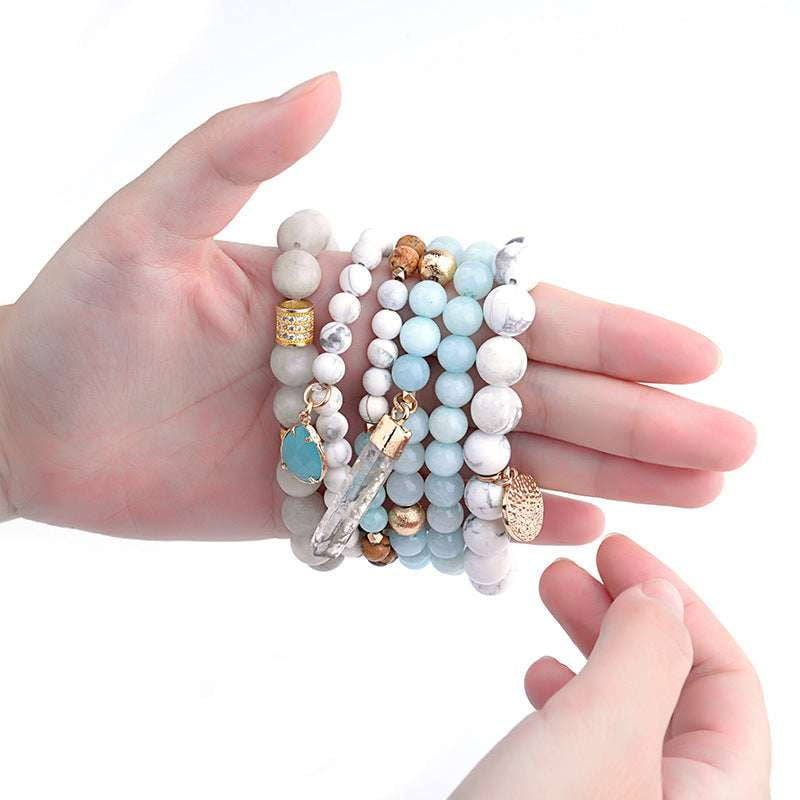 Elegant Bracelet Gift, Healing Stone Bracelet, Natural Stone Jewelry - available at Sparq Mart