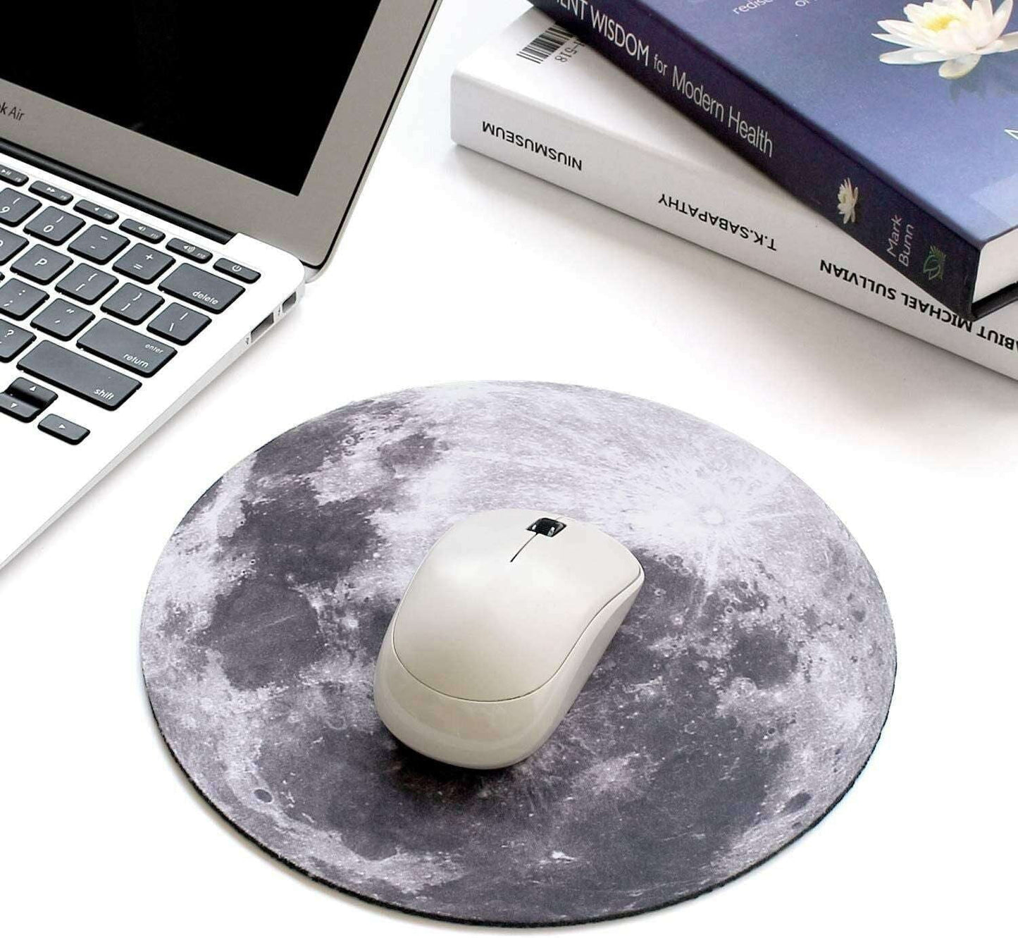 circular gaming pad, ergonomic mouse mat, non-slip mousepad - available at Sparq Mart