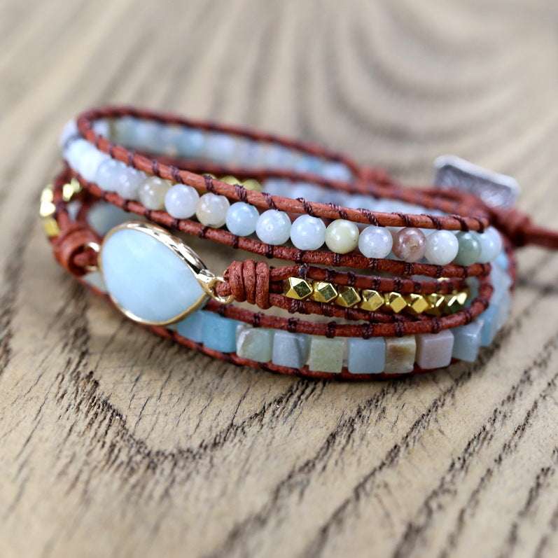 Exquisite Bohemian Bracelet, Handmade Bohemian Bracelet, Natural Woven Bracelet - available at Sparq Mart