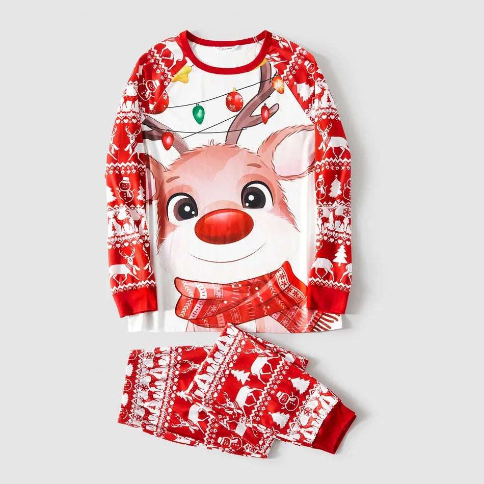 Casual Home Wear, Fashion Christmas Print, Parent Child Set - available at Sparq Mart