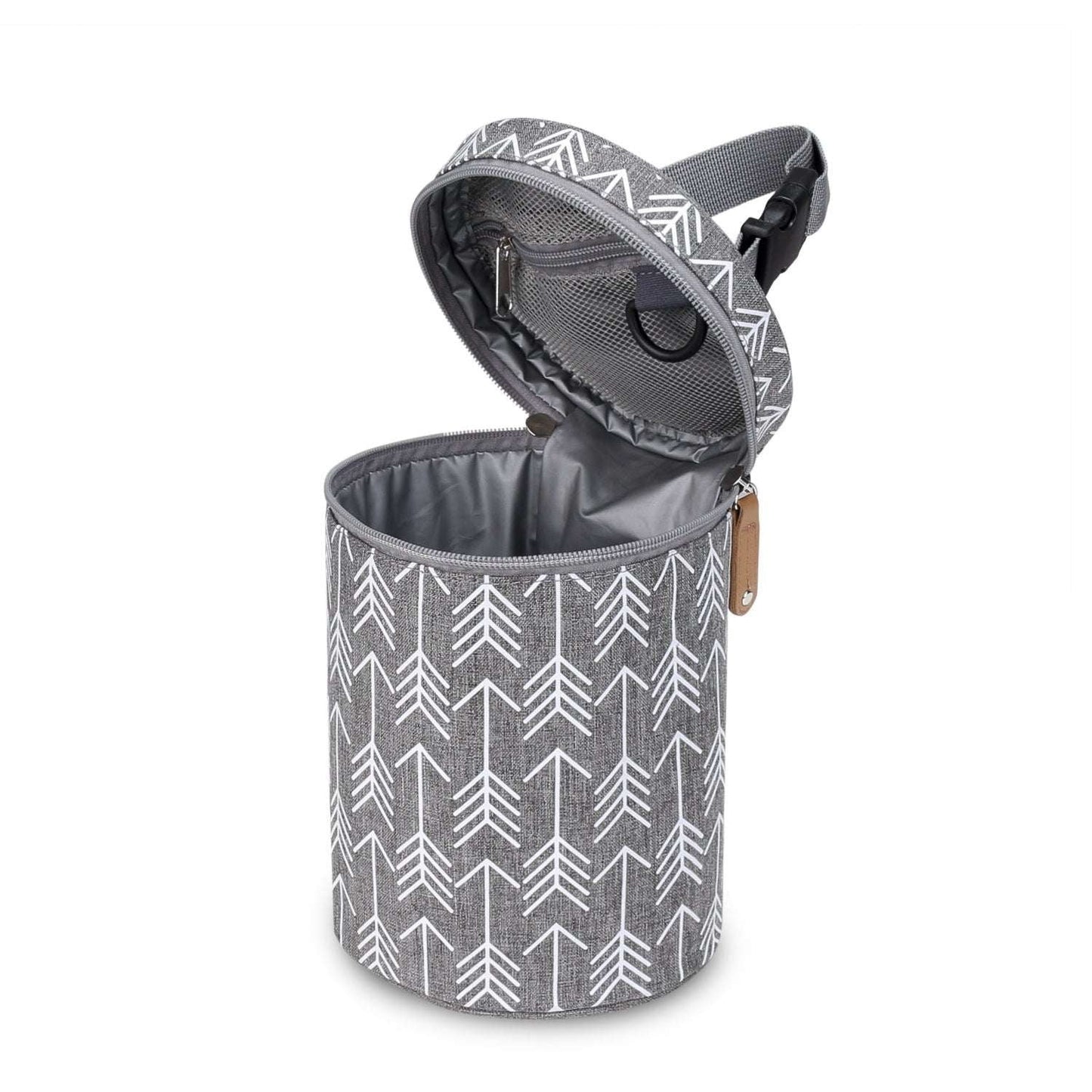 Insulated Stroller Bottle Holder, Portable Baby Bottle Bag, Stylish Bottle Insulator Tote - available at Sparq Mart