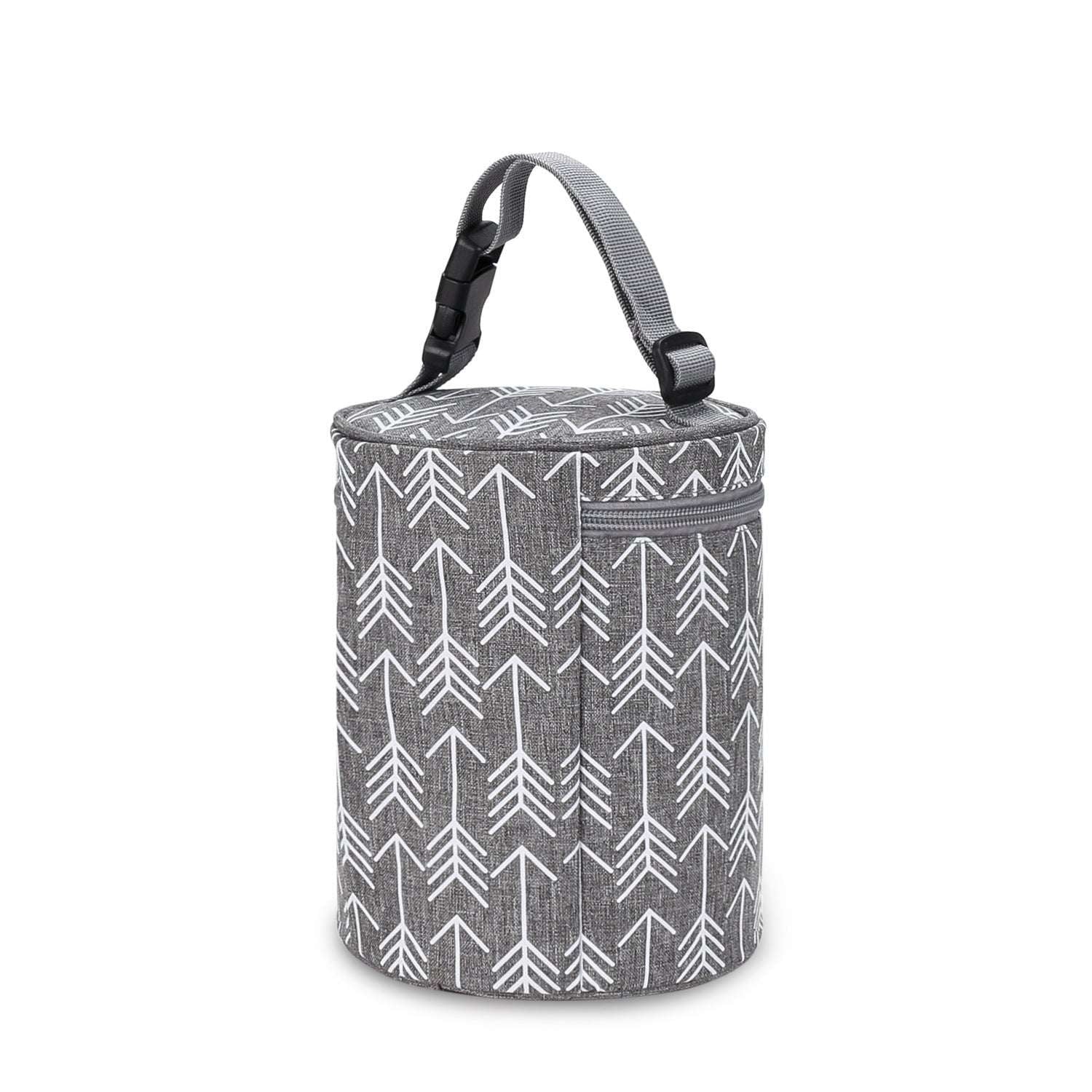 Insulated Stroller Bottle Holder, Portable Baby Bottle Bag, Stylish Bottle Insulator Tote - available at Sparq Mart