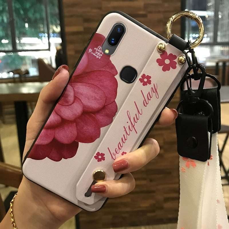 Fashion Phone Protector, Shockproof Floral Cover, VIVO X21i Case - available at Sparq Mart