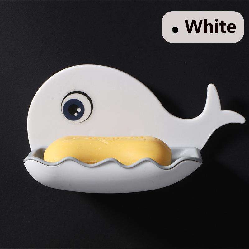 cute drain shelf, organized wall shelf, whale suction cup shelf - available at Sparq Mart